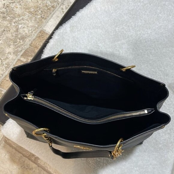 Tory Burch Everly Leather Tote - Picture 12 of 14